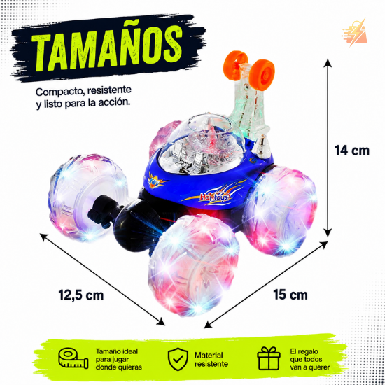 Auto Acrobático LED 360°- el regalo que todos van a querer