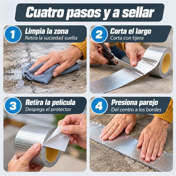 Cinta SelloTotal (Pack 2 unid)- Sella goteras en minutos