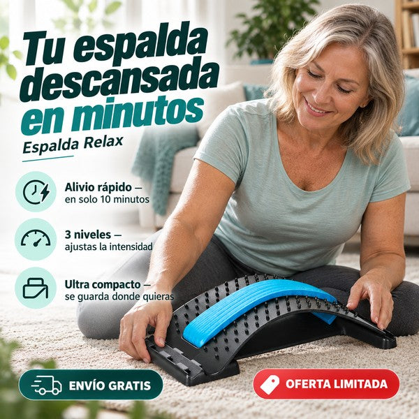 Espalda Relax - Alivio Lumbar al instante