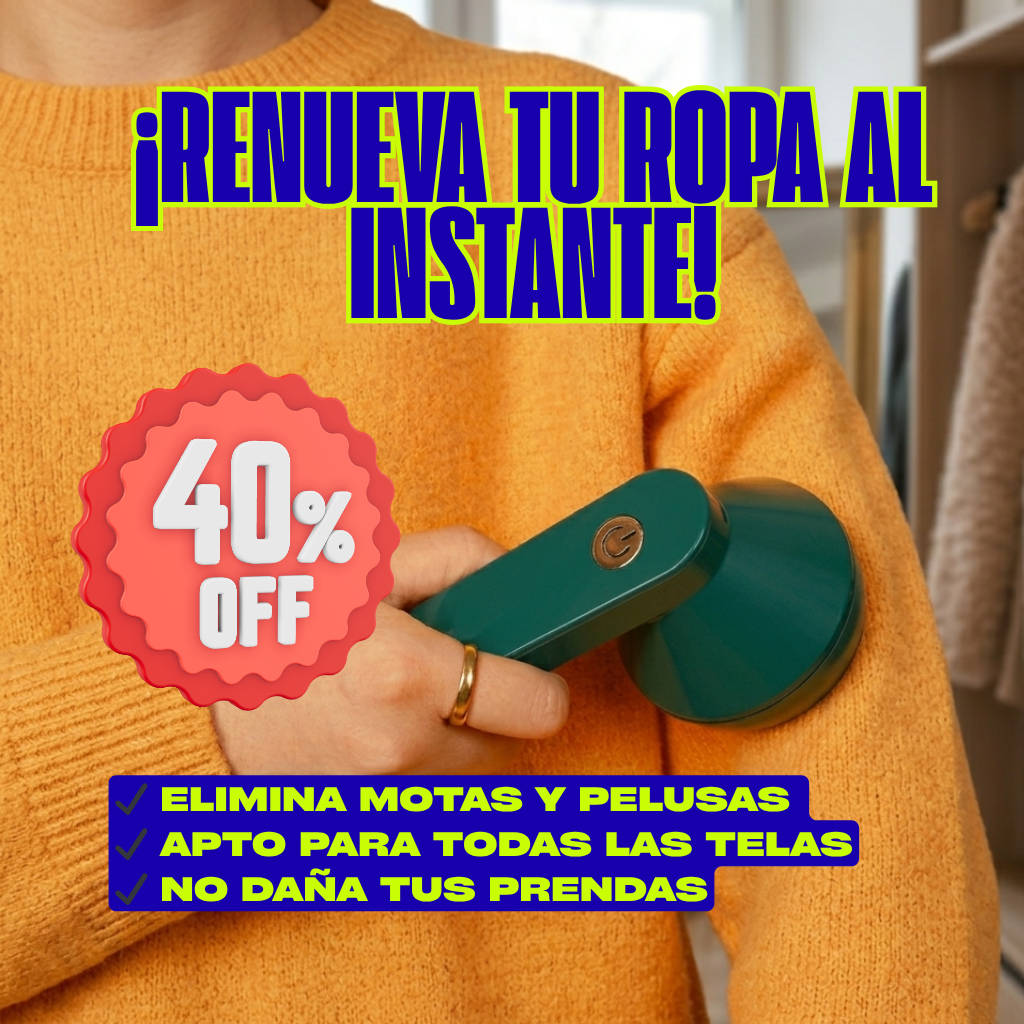 QuitaPelusas Pro - Remueve las pelusas con una sola pasada