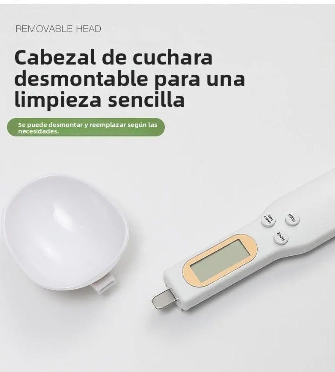 CucharaPesa - Ingredientes exactos en un solo paso
