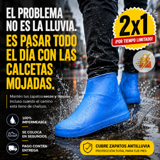 Cubre Zapatos Antilluvia🌧️☔