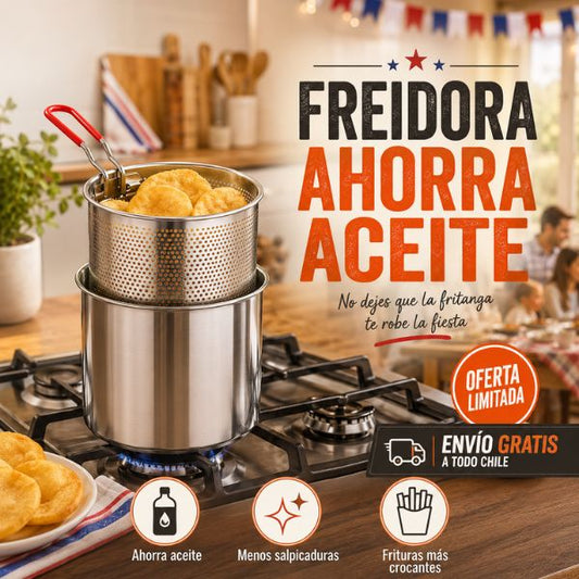 Freidora Ahorra Aceite — Oferta limitada hasta el 18 de septiembre