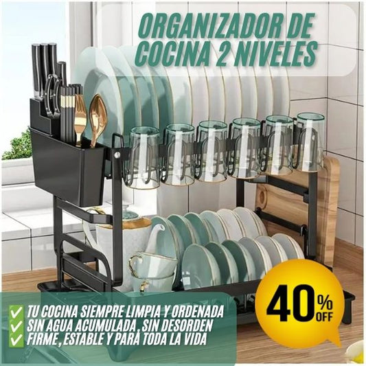 Organizador de Cocina 2 Niveles