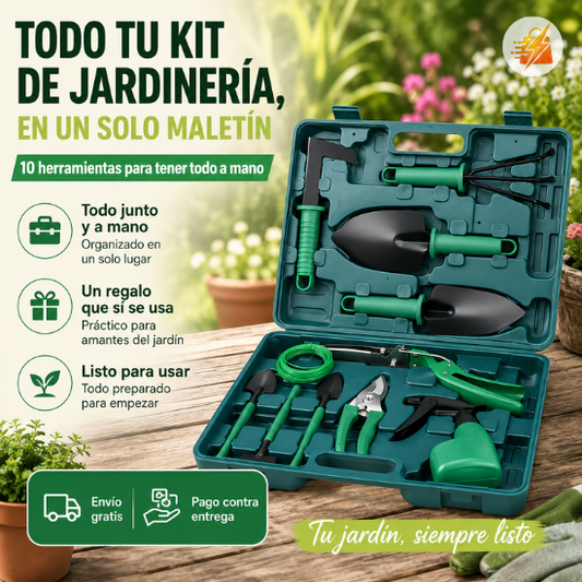 Maletín de Jardinería: Todo en Uno