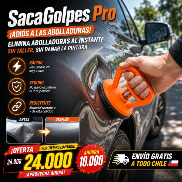 SacaGolpes Pro - Ventosa saca-abolladuras para autos