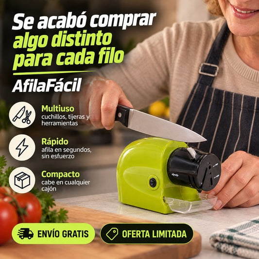 AfilaFácil - Cuchillos Como Nuevos al Instante