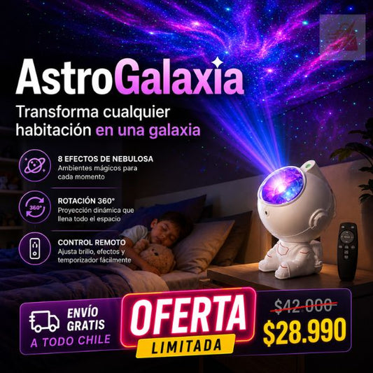 AstroGalaxia – Proyector de Estrellas y Galaxias