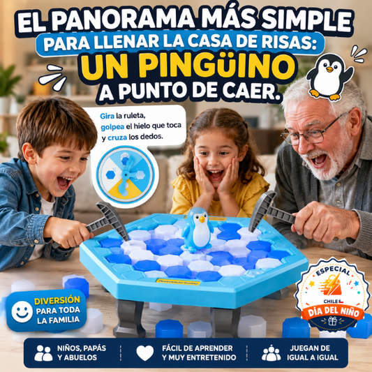 Salva Al Pinguino- El panorama más simple para llenar la casa de risas!!