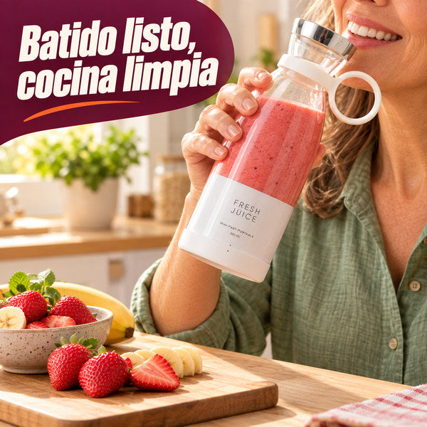 Licuadora Express: Tu batido listo y fresco en segundos