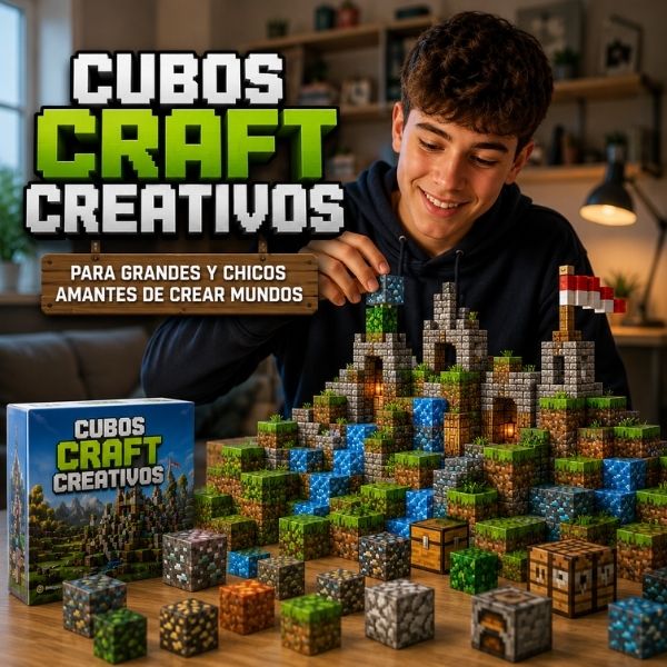 Cubos Craft Creativos 75 Piezas