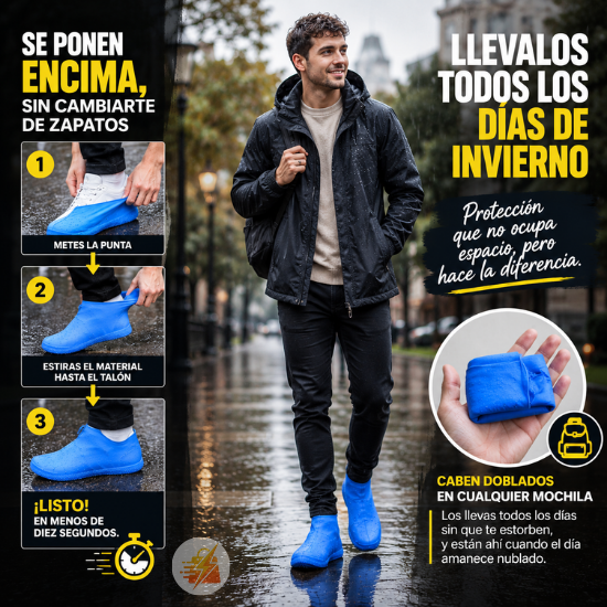 Cubre Zapatos Antilluvia🌧️☔
