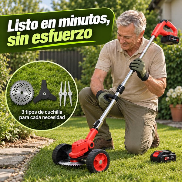 CortaSuave 3en1 - Poda, orilla y desmaleza fácil