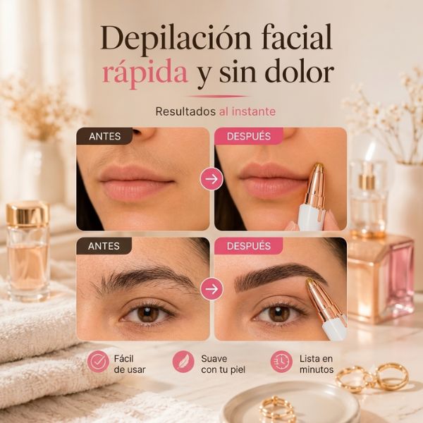 DEPILADORA FACIAL
