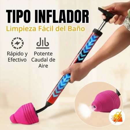 Sopapo Destapador Inodoro a Presión