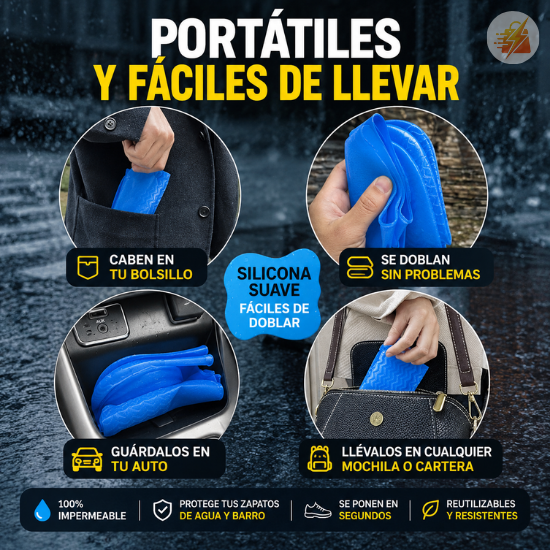 Cubre Zapatos Antilluvia🌧️☔