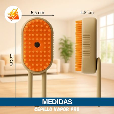 Cepillo a Vapor para Mascota con mango