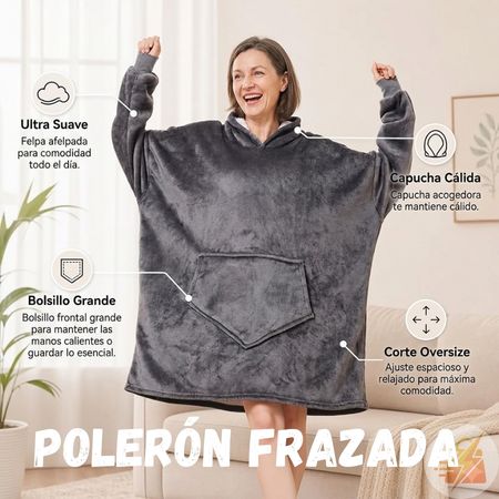 Polerón Frazada