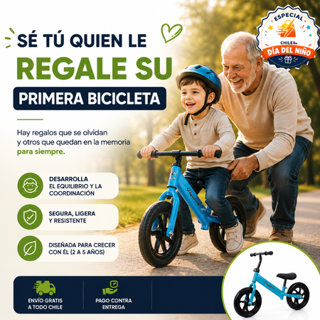 Bicicleta De Equilibrio- Mi Primera Bici