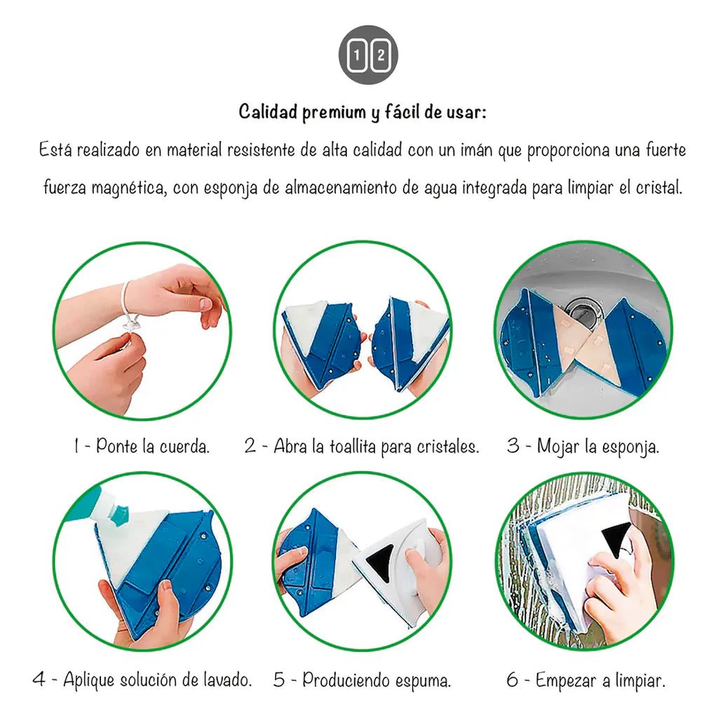 Vidrio Impecable Magnético