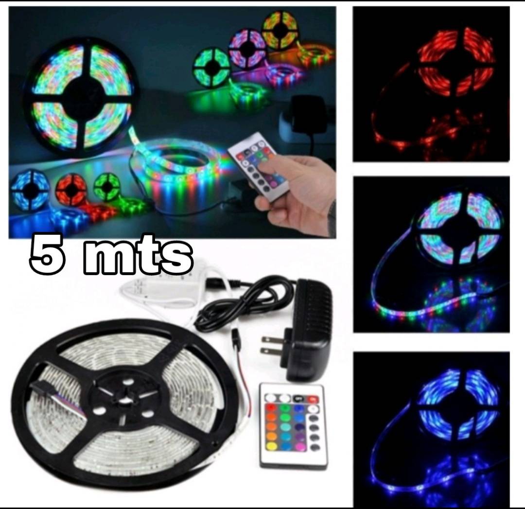 CINTA LED 5 metros - Incluye control remoto Gratis