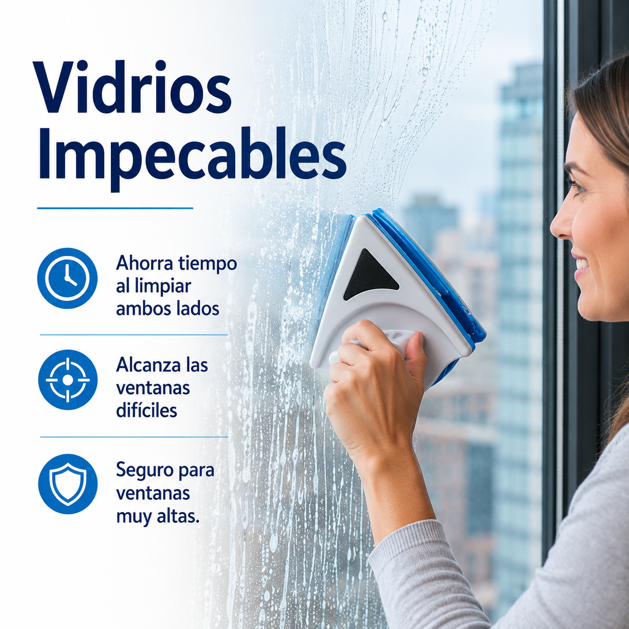Vidrio Impecable Magnético
