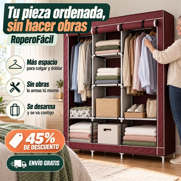 RoperoFácil - Ordena tu pieza en minutos