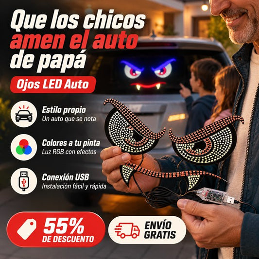 Ojos LED Auto - Estilo en un solo clic