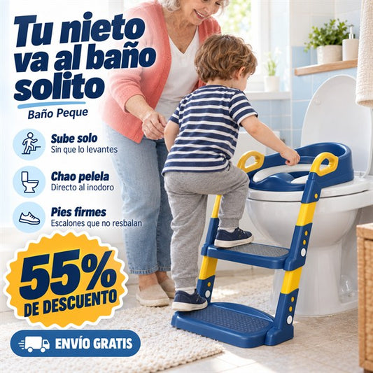 Baño Peque - Chao pelela, hola inodoro