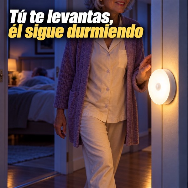 Luz Led Sensor (Pack x 3)- Se enciende sola donde la necesites