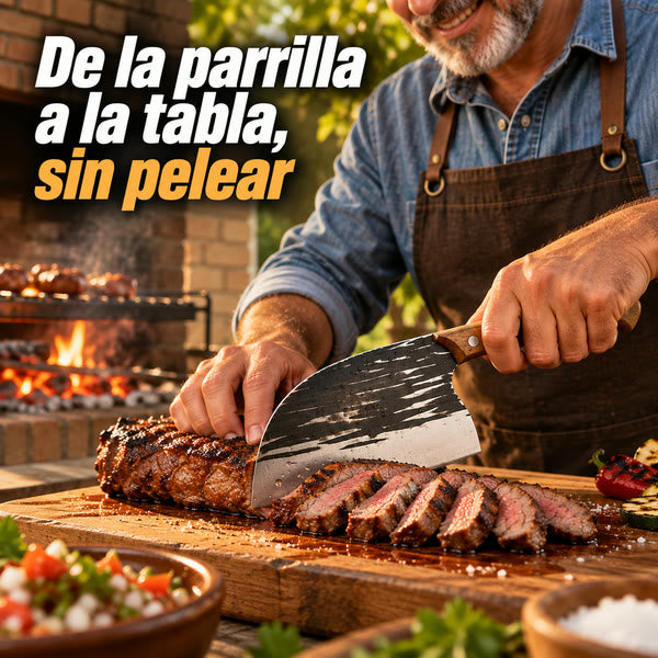 Cuchillo Japones - Corta carne y verdura sin esfuerzo