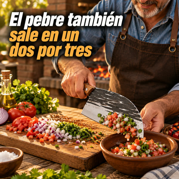 Cuchillo Japones - Corta carne y verdura sin esfuerzo