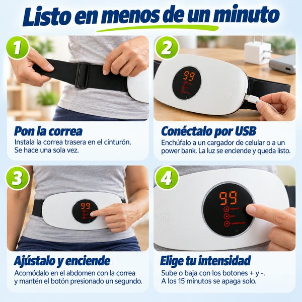 Cintura Fit - Activa tu abdomen mientras descansas
