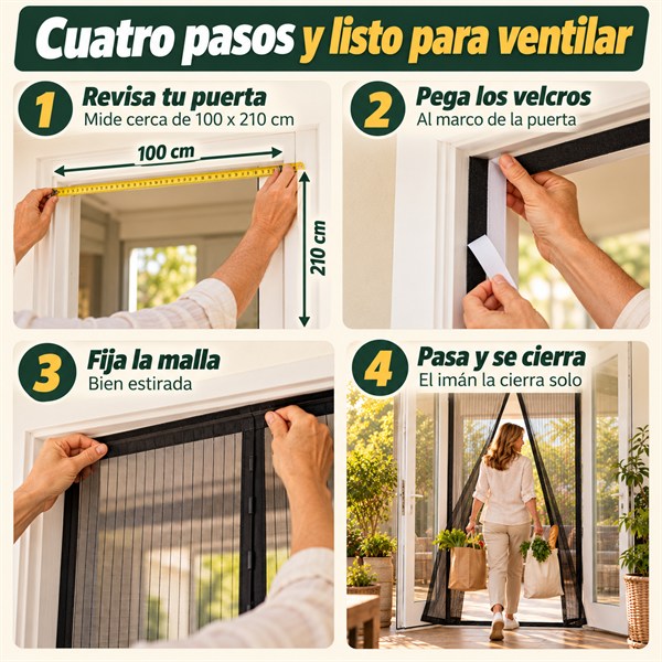 Malla Antimosquitos - Ventila tu casa sin zancudos
