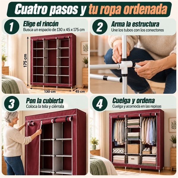 RoperoFácil - Ordena tu pieza en minutos