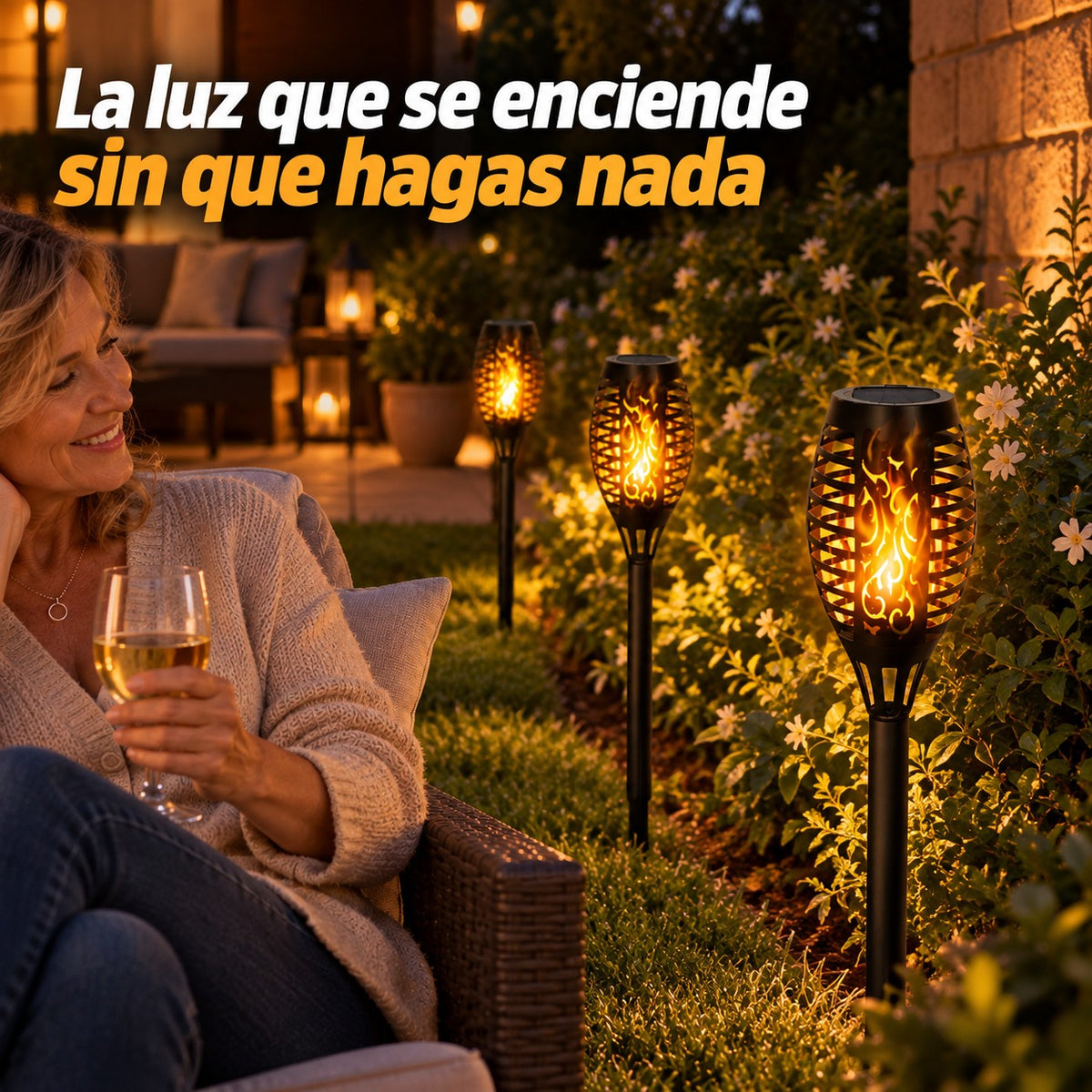 AntorchaSolar- Ilumina tu jardín sin gastar luz