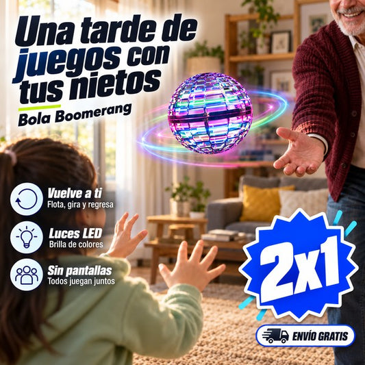 Bola Boomerang: una tarde de juegos con tus nietos