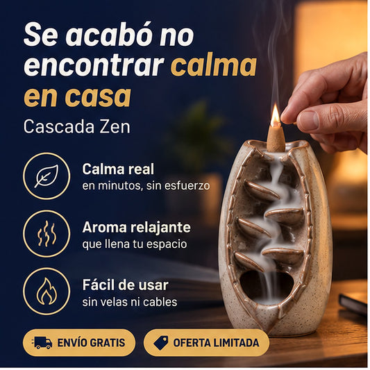Cascada Zen - Paz que se respira en casa