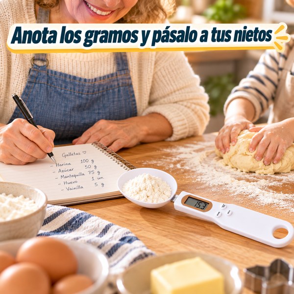 CucharaPesa - Ingredientes exactos en un solo paso