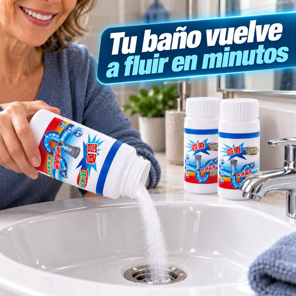 DesagüeExpress - Destapa en minutos 3x 110gr
