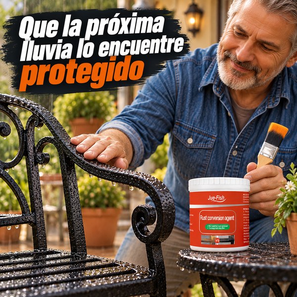 Pintura Anti Oxido - Frena el óxido y renueva el metal
