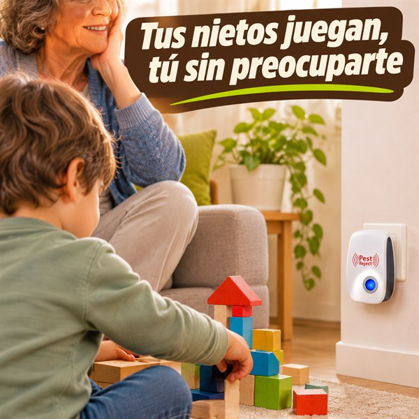 RatoFuera en un living con un niño jugando, Portada 2