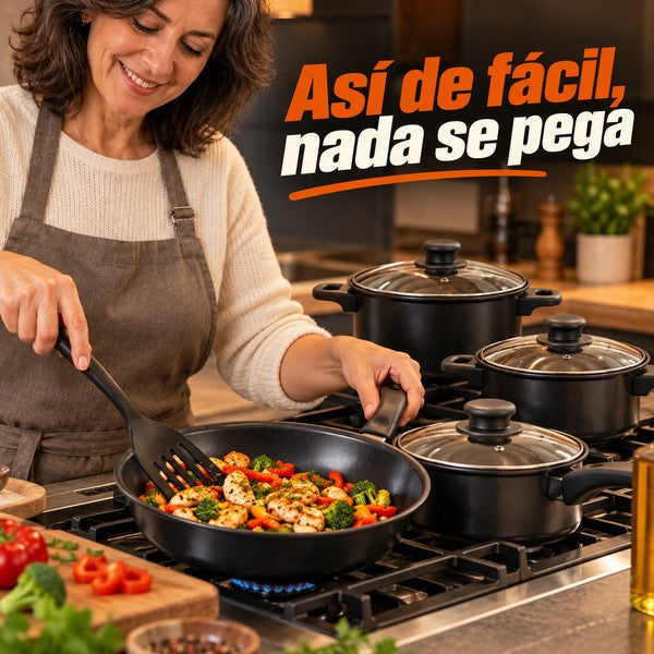 Set Chef 13 - Nunca Más se te Pega la Comida