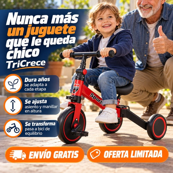 TriCrece - Crece con tu peque, etapa por etapa