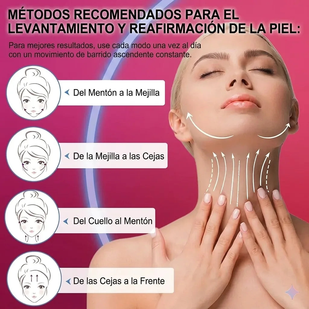 Masajeador Facial LED Antiedad